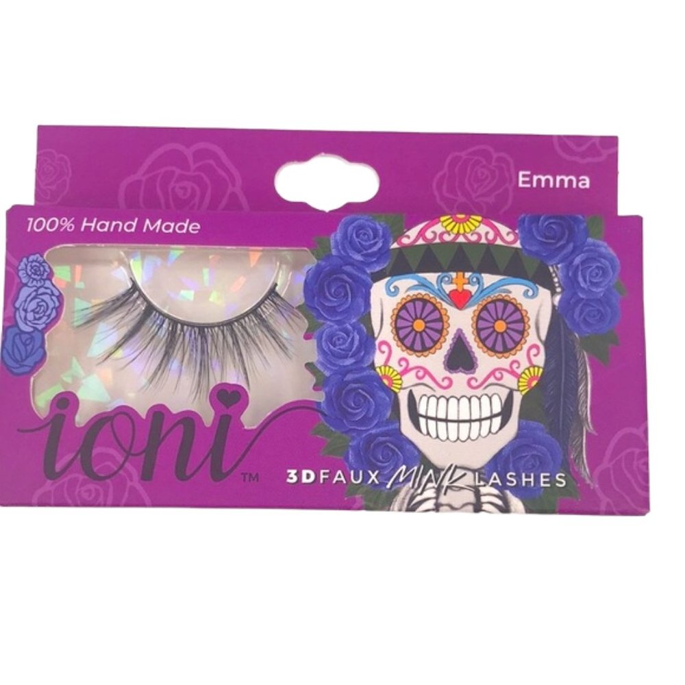 ioni ‘Emma’ Wispy Natural Long 3D Faux Mink Lashes